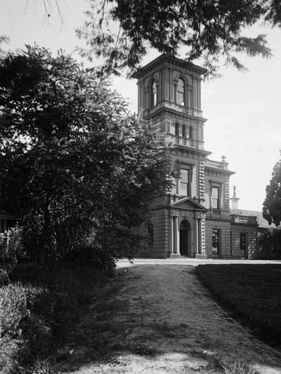 The house, seen here in 1900, was demolished in the 1940s. Picture: State Library of Victoria.