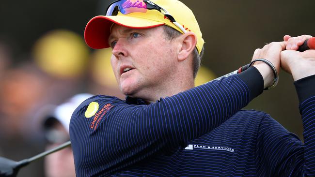 Jarrod Lyle was a precociously talented golfer from Shepparton who achieved great things in the world of golf despite his battle with acute myeloid leukaemia AFP PHOTO