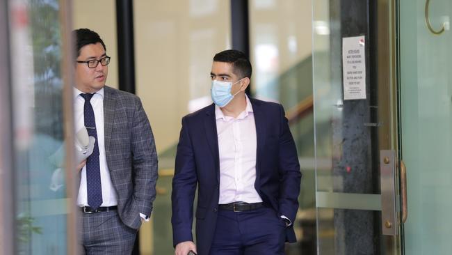 Juan Manzano Diaz (right) will be sentenced in the NSW District Court. Picture: Christian Gilles