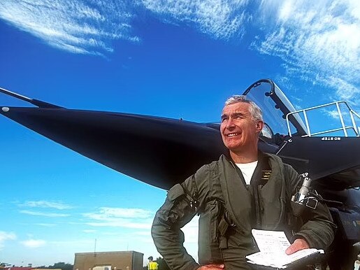 Keith Hartley - another Australian-based former RAF fighter pilot being investigated for training Chinese fighter pilots.