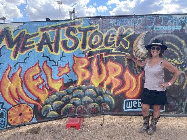 Jeannette Wheeler at the 2024 Meatstock Festival at Bendigo Showgrounds. Photo: Himangi Singh