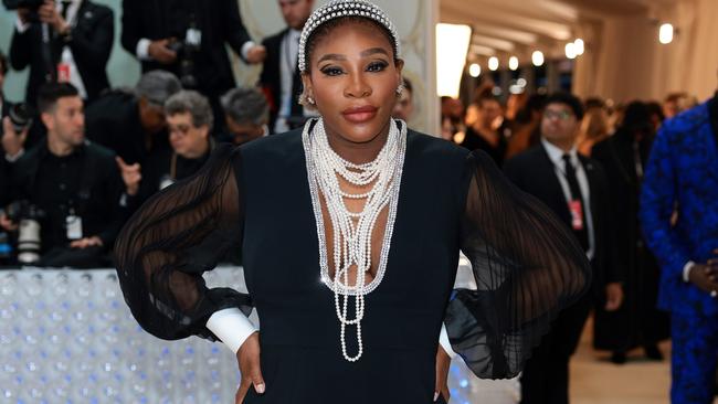 Tennis great Serena Williams attends The 2023 Met Gala. Picture: Getty Images