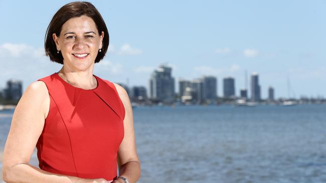 Leader of the LNP State Opposition, Deb Frecklington, at Southport — she made a funding announcement today.