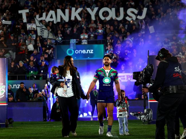 Shaun Johnson may have played his final NRL game. Picture: Phil Walter/Getty Images