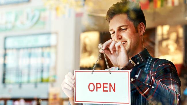 Plenty of small businesses across Melbourne are still trading.