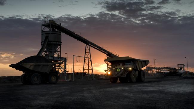 A Queensland coal mine.