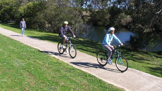 Take a leisurely walk or bicycle ride along the Werribee River Trail.