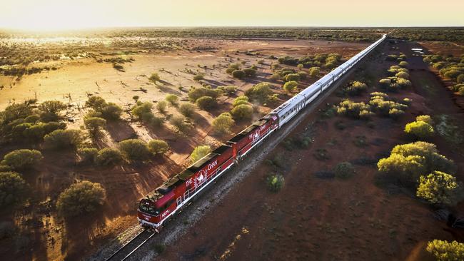 The Ghan passenger service between Darwin and Adelaide has been suspended until the end of May.