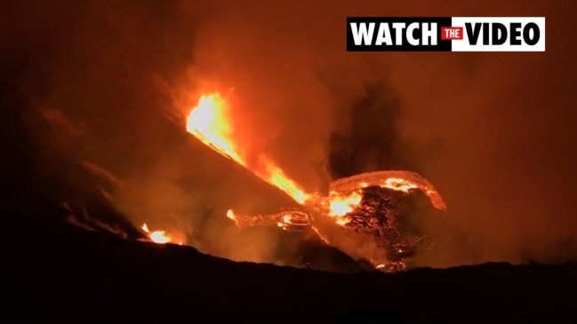 Kilauea volcano erupts in Hawaii