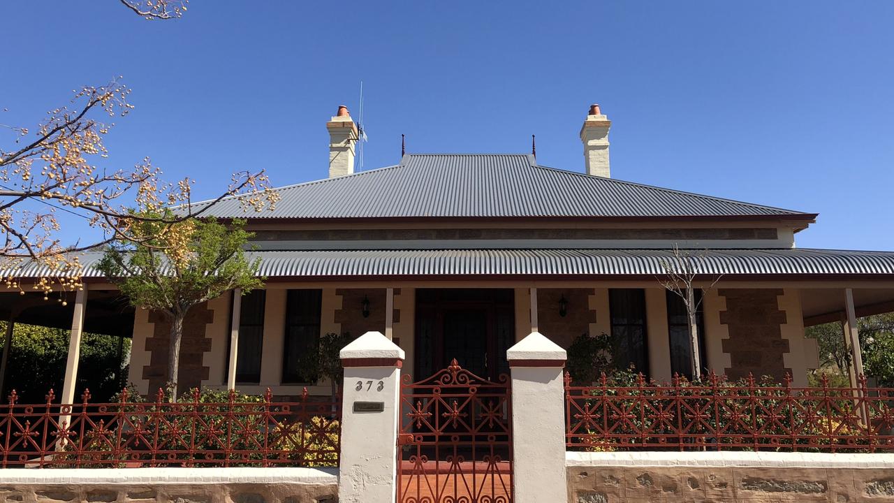 This period property in Broken Hill was sold for $390,000, half the average price of a Sydney house. Picture: Benedict Brook