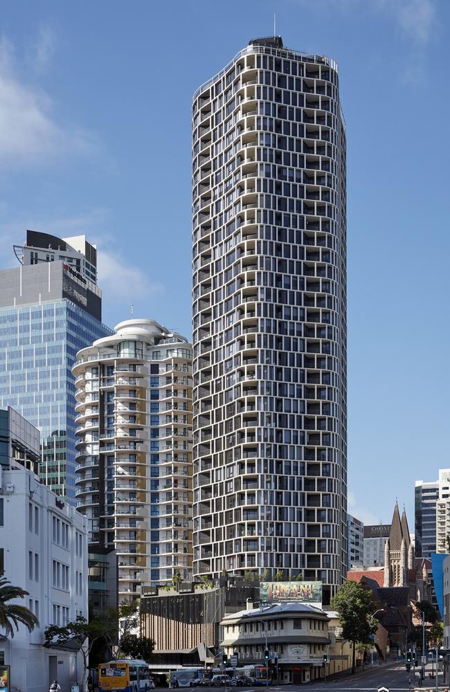 Spire Residences at 550 Queen St in the Brisbane CBD.