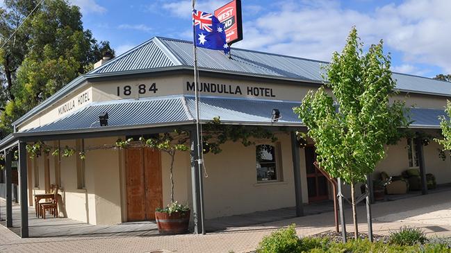 The Mundulla Hotel, is currently on sale as a freehold business. Picture: Birnie Sanders Hotel Brokers