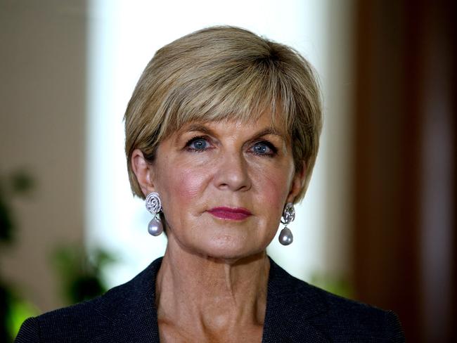 Foreign Affairs Julie Bishop warns a conflict in North Asia would be ‘devastating’. Picture: Kym Smith