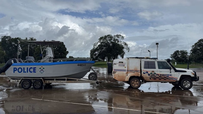 Queensland police search for missing fisherman missing near crocodile infested waters. Picture: QPS.