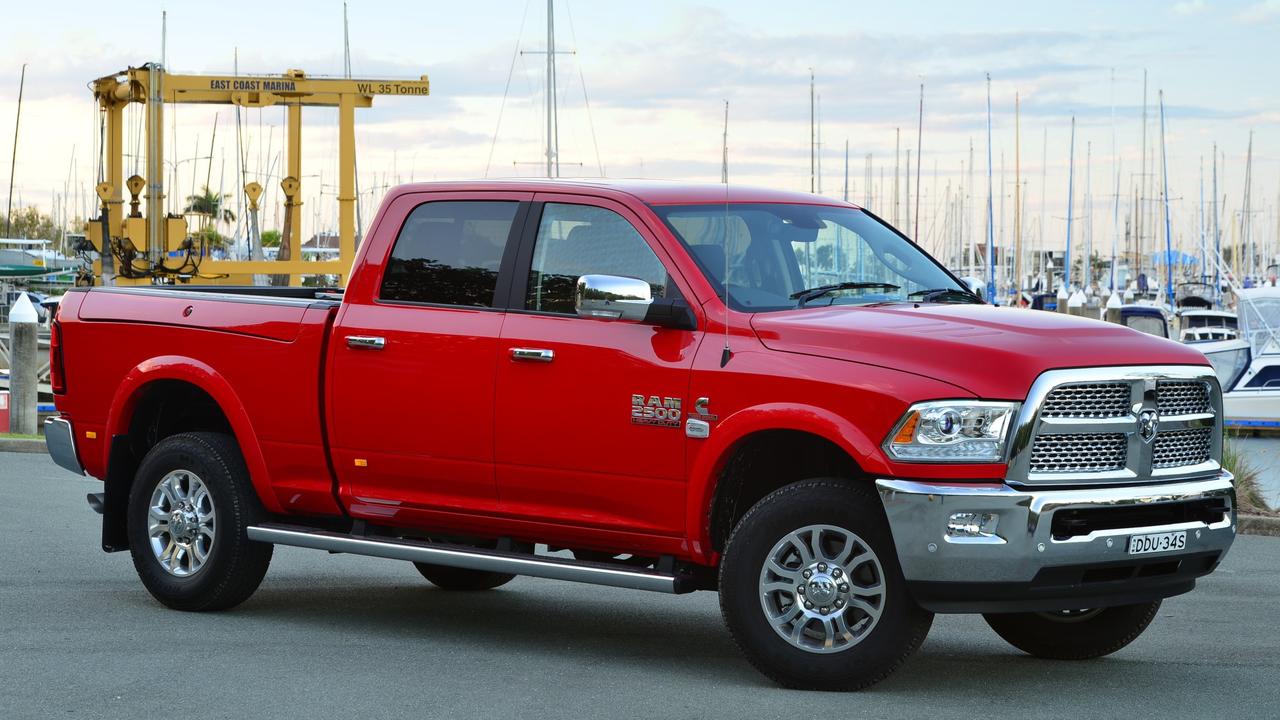 RAM trucks weigh in at over three tonnes and keep on getting bigger.