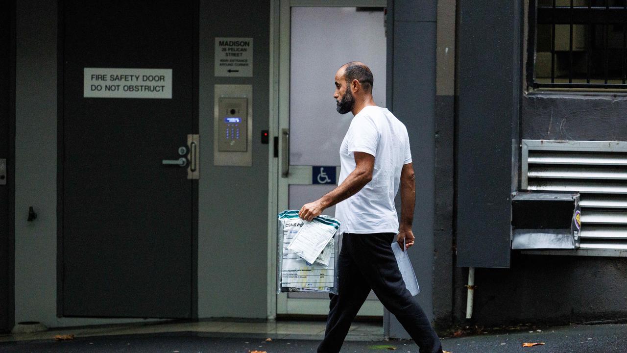 Former detainee Nahi Al Sharify, a 40-year-old Iraqi man released by the High Court ruling, was charged with breaching reporting conditions for his visa. Picture: David Swift