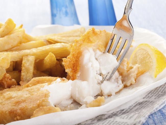 ESCAPE: WORLD FOOD  ..  fish and chips