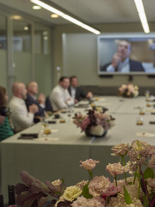 The List property round table lunch held at Wingate offices in Melbourne. Picture: Josh Robenstone