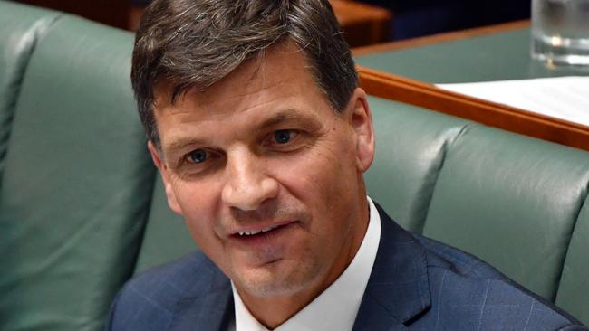 Energy and Emissions Reduction Minister Angus Taylor. Picture: AAP
