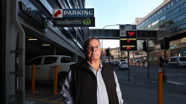 Former Hobart City Council parking information officer John Hindley. Picture: Nikki Davis-Jones