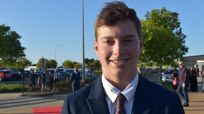 Nathan Bourdon at the Mackay Northern Beaches State High School formal, on Saturday October 17. Picture: Zizi Averill