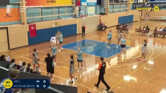 Replay: NZ Kea v NSW Kookaburras (U16 Girls) - Australian Country Junior Basketball Cup Day 1