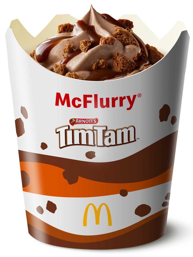 As well as a TimTam McFlurry. Picture: Supplied