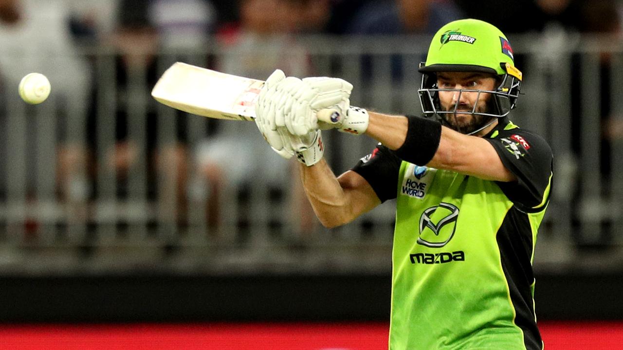 Callum Ferguson of the Thunder bats during the Big Bash League.