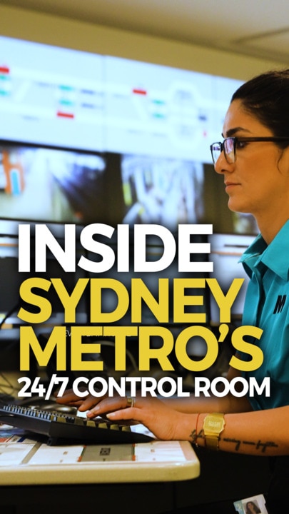 Inside Sydney Metro's 24/7 control room