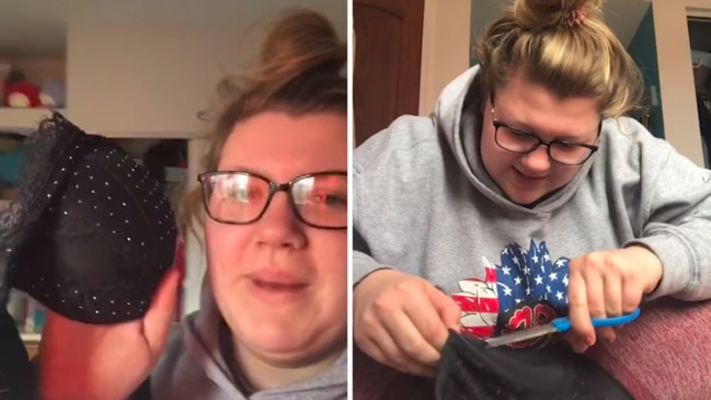 Woman Hilariously Roasts A Viral Hack That Has People Turning Old Undies  Into Bras