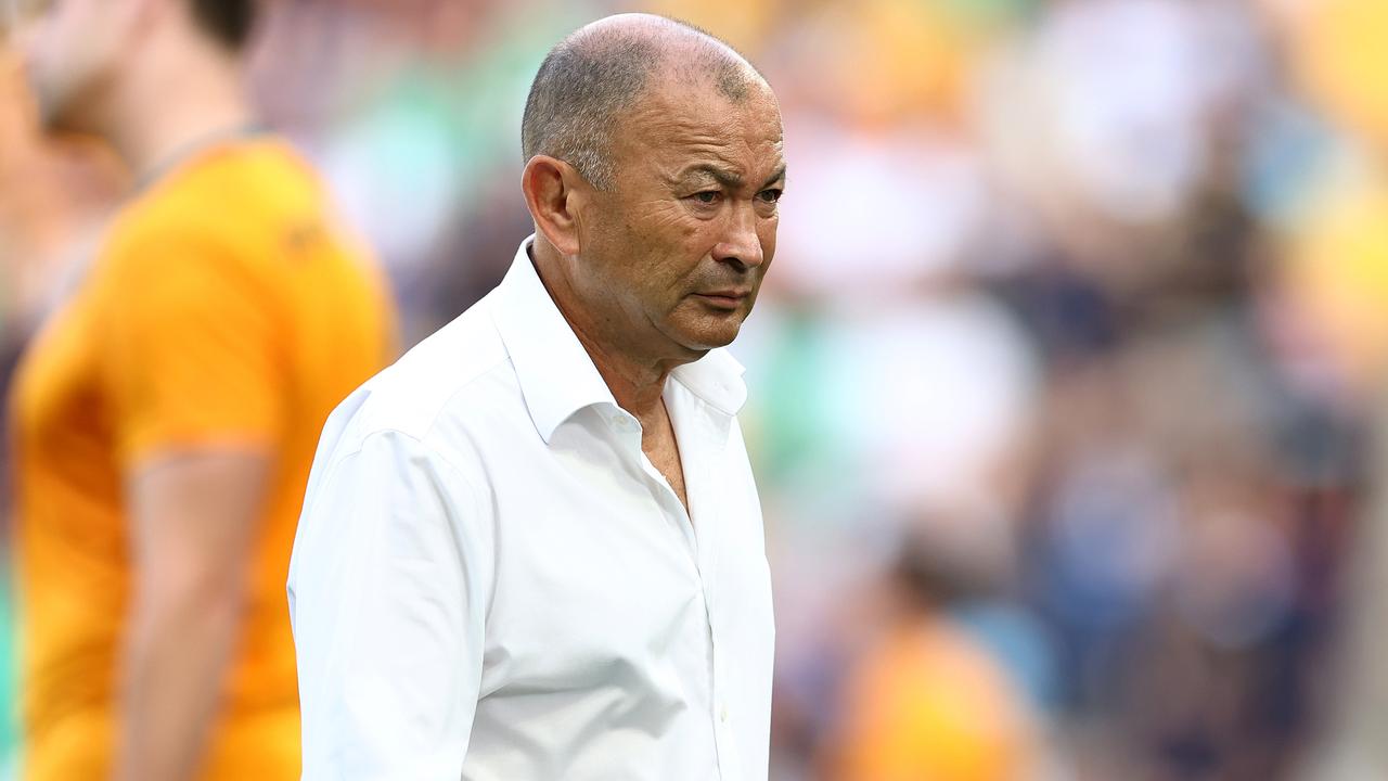 Eddie Jones came under fire from Drew Mitchell. (Photo by Chris Hyde/Getty Images)