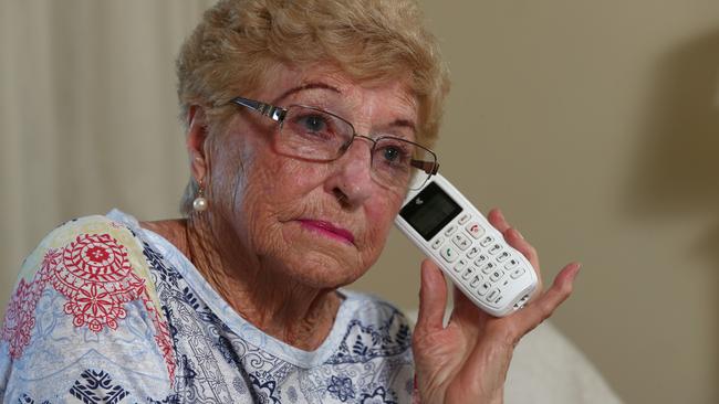 Shirley Wood was targeted by a phone scammer who pretended to be an ATO official. Picture: David Clark