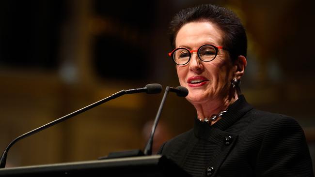 Lord Mayor of Sydney Clover Moore was criticised earlier this year for travelling to London and Paris. Picture: AAP Image/Getty Images Pool, James Gourley