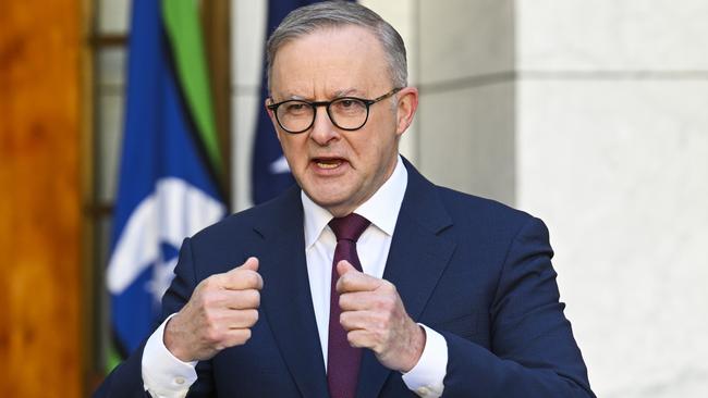 Mr Albanese is not willing to compromise on the HAFF. Picture: NCA NewsWire / Martin Ollman