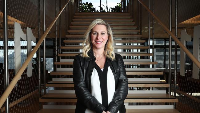 New IAG chief customer and marketing officer, Michelle Klein. Photo: John Feder/The Australian.