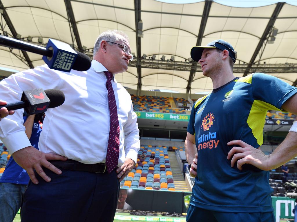 Australia's Prime Minister Scott Morrison talks to the most important person in the country.