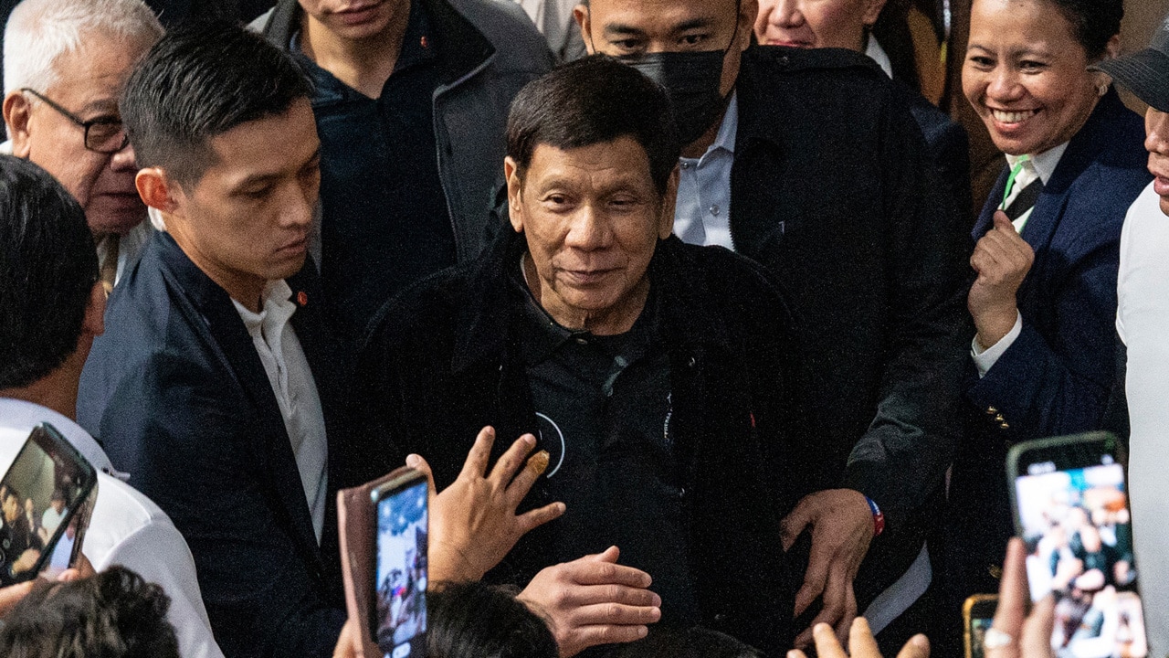 Philippines ex-president Rodrigo Duterte arrested on ICC warrant