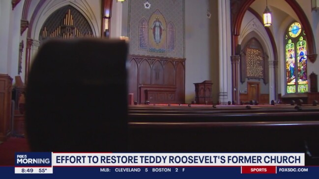 Effort underway to restore Teddy Roosevelt’s former church