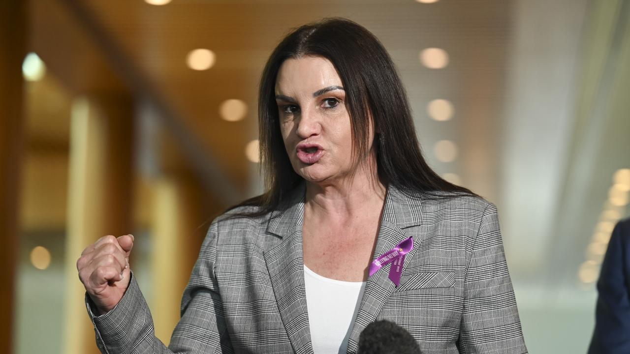 Senator Jacqui Lambie at Parliament House in Canberra. Picture: NewsWire / Martin Ollman