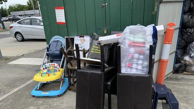 Berwick Village op-shop asks community to rethink some of their donations, as people donate unusable and unsellable items, including cots, old doors and other large items. Image: supplied