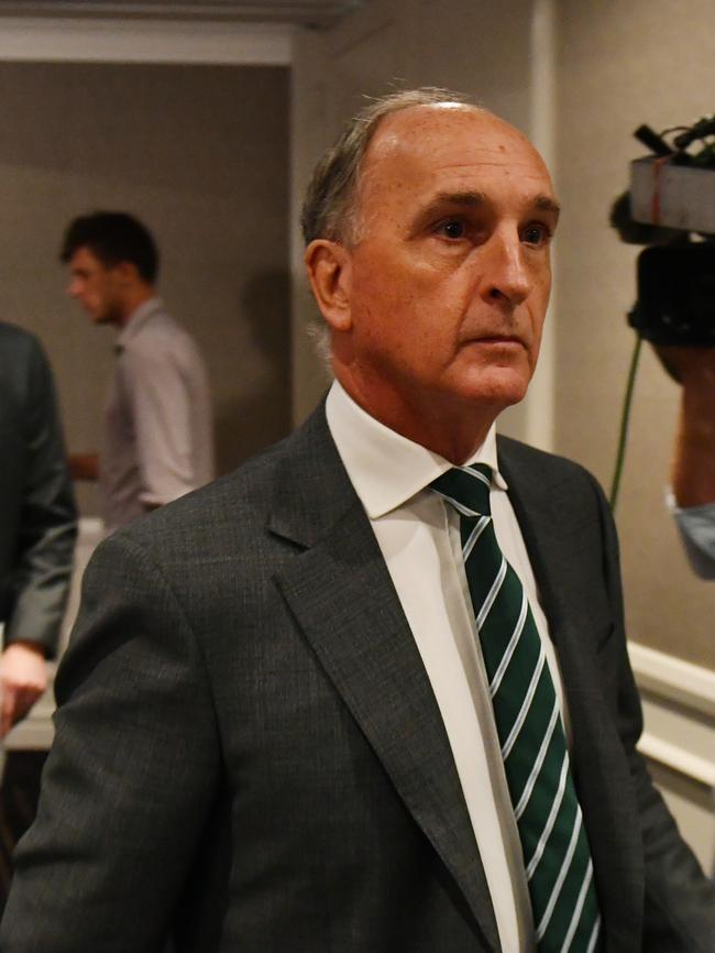 Former CEO Greg Dyer announced his resignation in December last year. Picture: Mick Tsikas