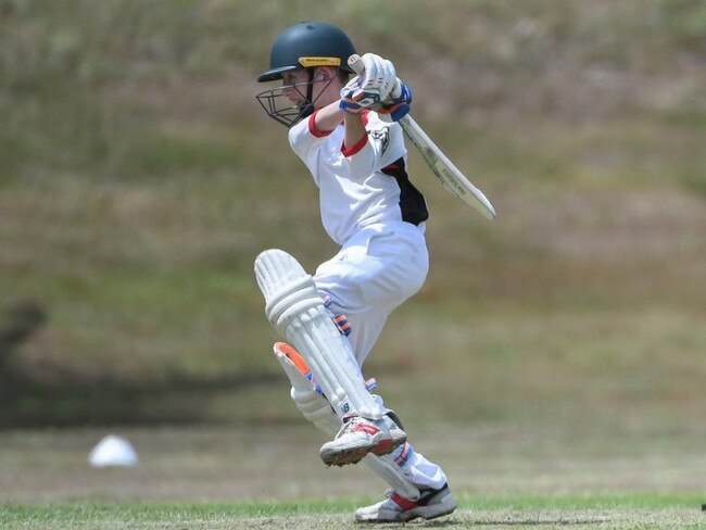 River Felstead, in 2019, shows his talents on the pitch. Picture: Brian Cassidy