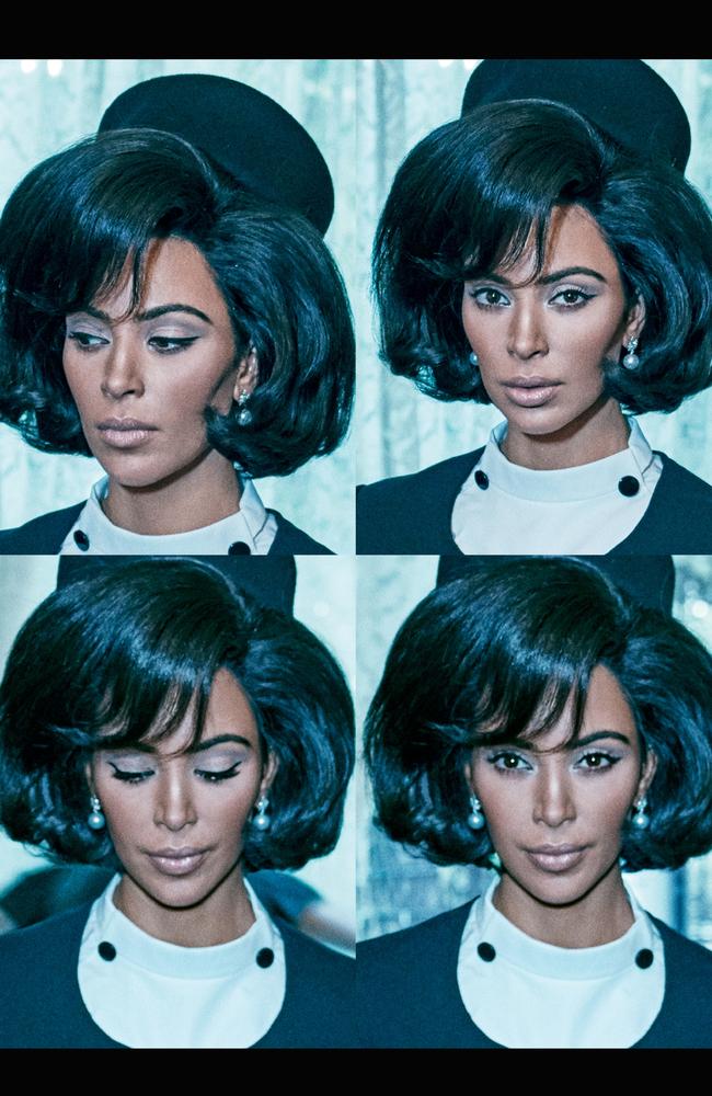 Kim Kardashian and North West pose for Interview Magazine’s September 2017 issue. Picture: Steven Klein for Interview