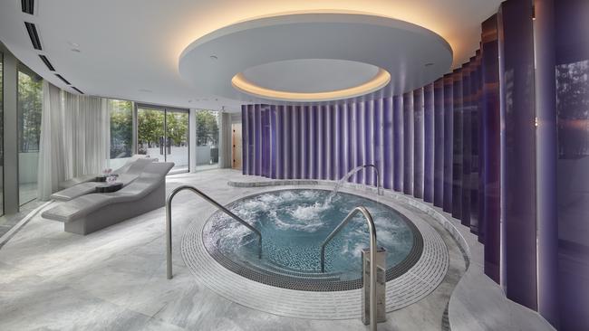 Aqua Retreat in the spa at Crown Towers Sydney.