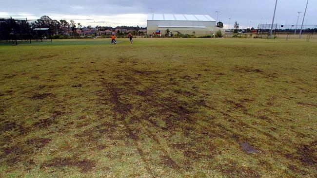 The attack occurred at the Bernie Mullane Sports Complex at Kellyville.