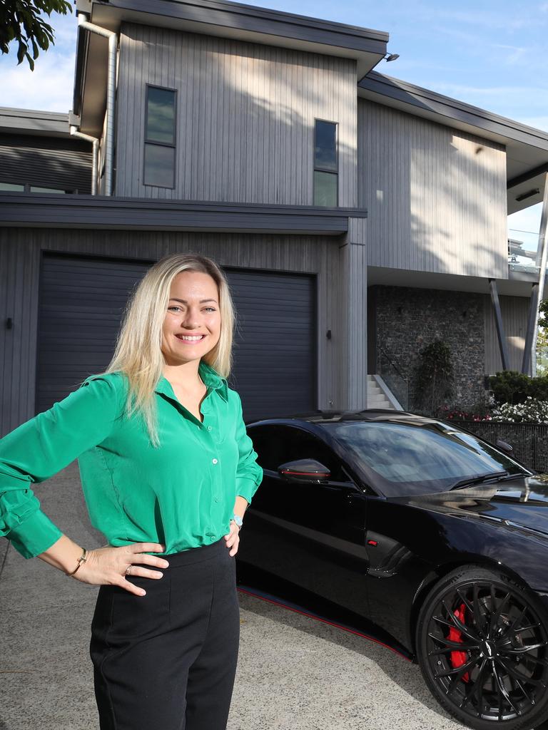 Gold Coast crypto queen Sydel Sierra listed the $6m Hinterland retreat she bought with bitcoin. Picture: Glenn Hampson