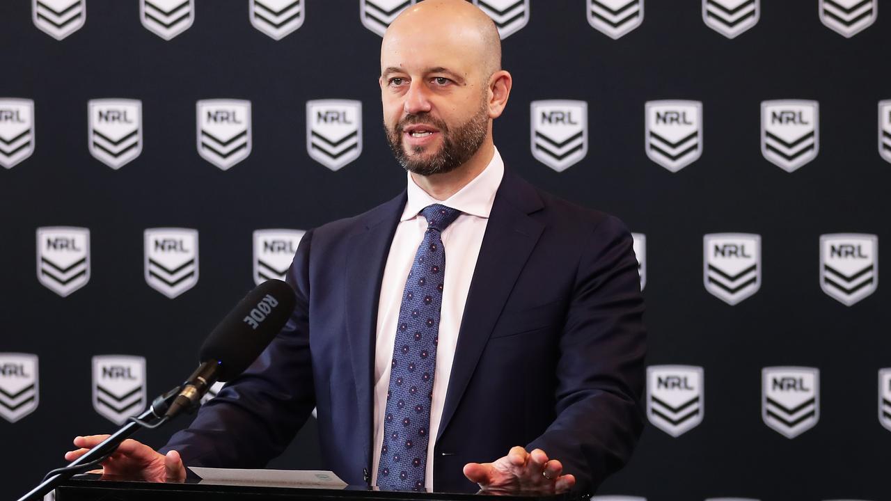 NRL CEO Todd Greenberg.