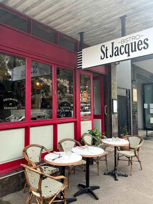 Bistro St Jacques in Redfern.