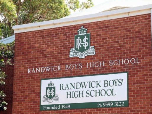 Randwick Boys' High School is set for an upgrade.