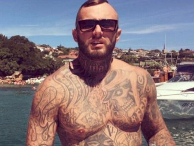 Slain Rebels bikie Michael ‘Ruthless’ Davey.